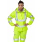 Pulsar Protect Ladies Hi Vis Yellow Storm Coat P704