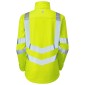 Pulsar Protect Ladies Hi Vis Yellow Soft Shell Jacket P706