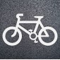 Cycle Symbol Road Marking | Colour & Size Options   