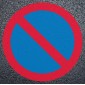 No Waiting Road Marking - Thermoplastic Roundel Dia. 636