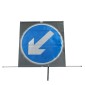 Keep Left Classic Roll Up Road Sign | 600mm | Face Only