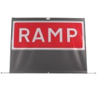 Ramp dia. 7013 - Roll Up Sign / RA1 | 1050x450mm | Face Only