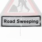Roll Up 'Road Sweeping' Dia. 7001.1 Supplementary Plate Only