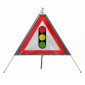 Traffic Signals Classic Roll Up Road Sign Dia. 543