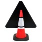 Men at Work with End Cone Sign 7001-645 (Cone Sold Separate) 