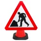 Men at Work Cone Sign 7001 (Cone Sold Separately)