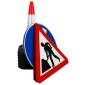 Cone Sign Tree/Hedge/Grass Cutting Package 750mm (Cones Sold Separately)