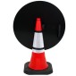 Reversible Keep Left / Right Cone Sign 610L -  (Cone Sold Separately)