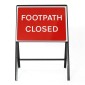 Footpath Closed - Metal Sign Face 