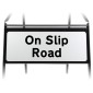 On Slip Road Supplementary Plate - Metal Sign