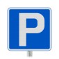 P Parking Symbol Sign Face Post Mounted 801 (Face Only) | 250x250mm