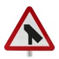 Traffic Merges Onto Main Carriageway Sign Face Post Mounted 509.1 (Face Only) 