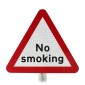 Smoking Prohibited Sign Face Post Mounted 554D, (Face Only)