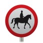 All Horses Prohibited Sign Face Post Mounted 622.6, (Face Only)