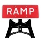 'Ramp' Left QuickFit EnduraSign 7013 Inc. Stand & Face