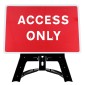 'Access Only' QuickFit EnduraSign  Inc. Stand & Face
