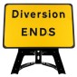 'Diversion ENDS' QuickFit EnduraSign 2702 Inc. Stand & Face