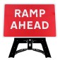'Ramp Ahead' QuickFit EnduraSign 7010.1 Inc Stand & Face