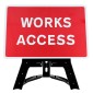 'Works Access' QuickFit EnduraSign 7301 Inc Stand & Face