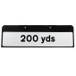 '200 yds' QuickFit EnduraSign Drop Sup Plate 572 870x275mm RA1