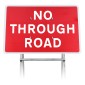 'No Through Road' Quick Fit Sign (Face Only)