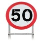 Diagram 670 Quick Fit Sign Face | 50mph (face only)