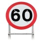 Diagram 670 Quick Fit Sign Face | 60mph (face only)