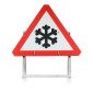 Ice Warning Quick Fit Sign Face Only (554.2) (face only)