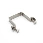 Stainless Steel Square Sign Post Clip For SHS Posts | 76mm