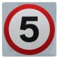 5 mph Wall Mounted Speed Limit Sign