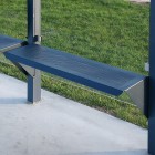 Perch Bench For Procity Conviviale Bus Shelters 1m