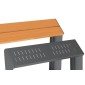 Procity Kube Contemporary Leaning Perch Bench 1.2m