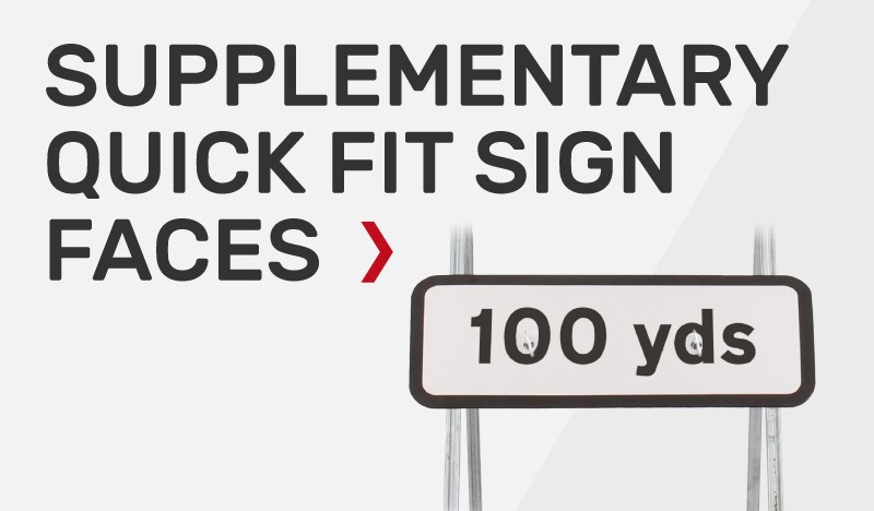 Browse All Supplementary Sign Faces