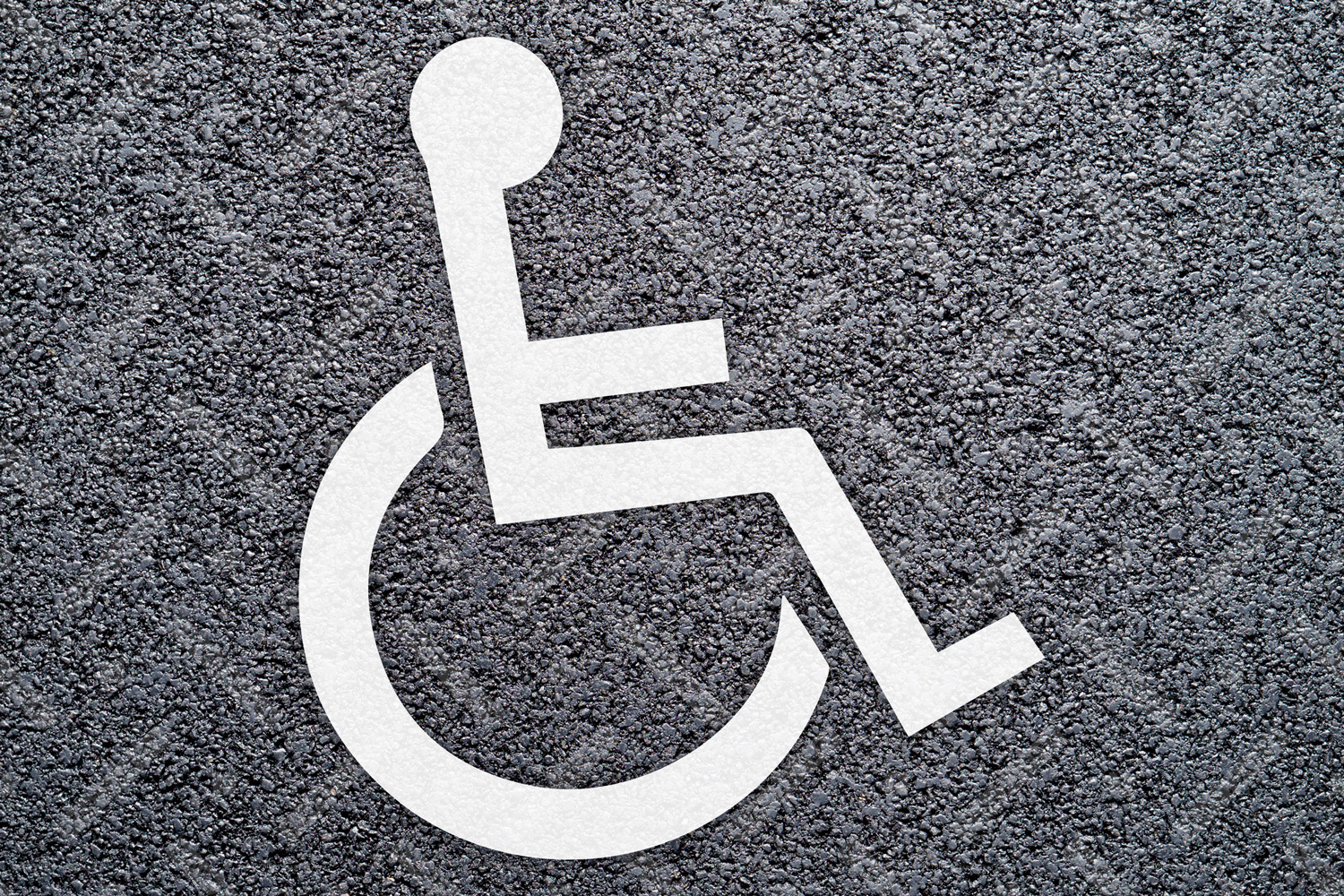 Thermoplastic Disabled Symbol
