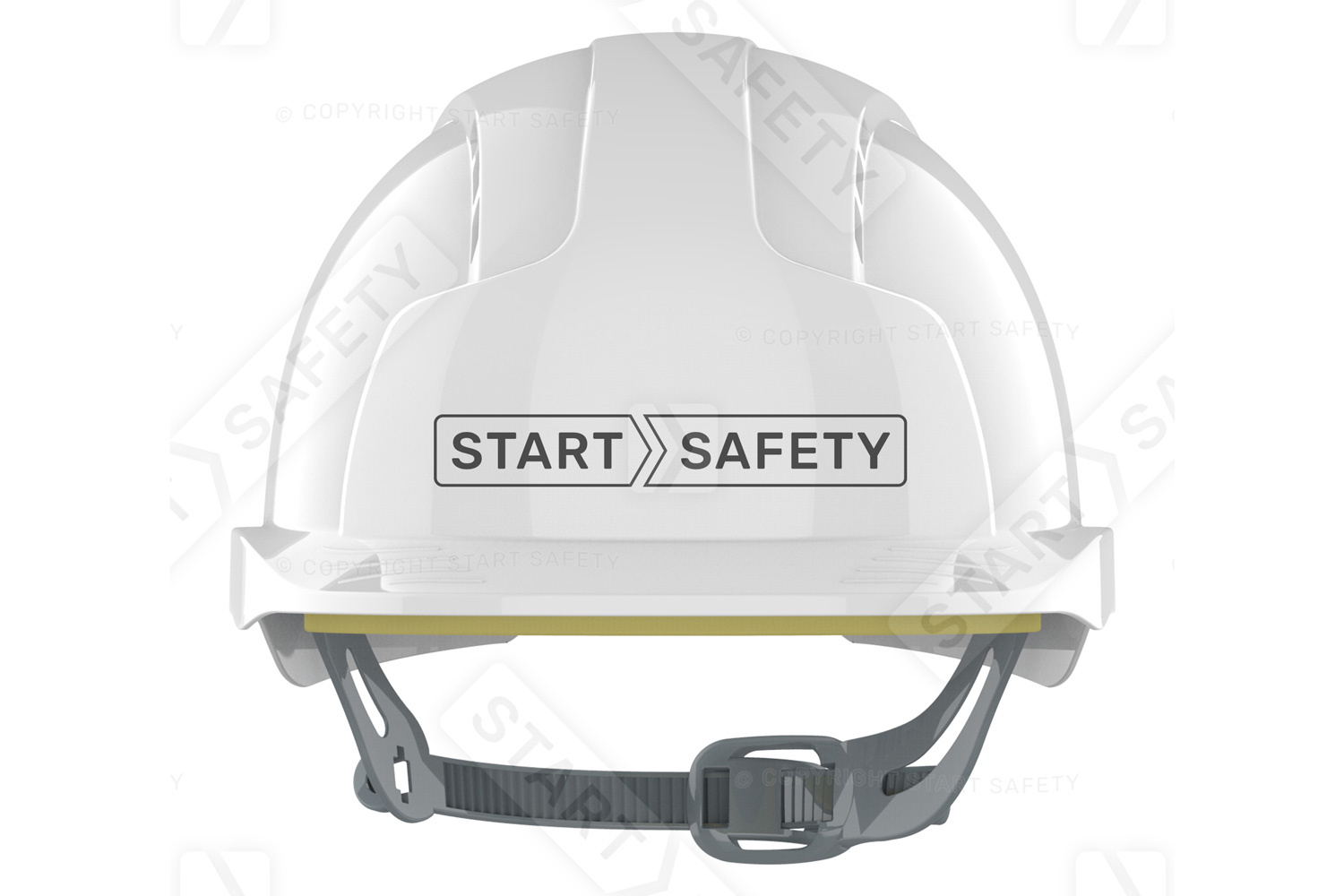 Hard Hat With Company's Branding